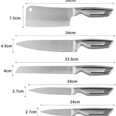 مجموعة سكاكين الشيف من 8 قطع